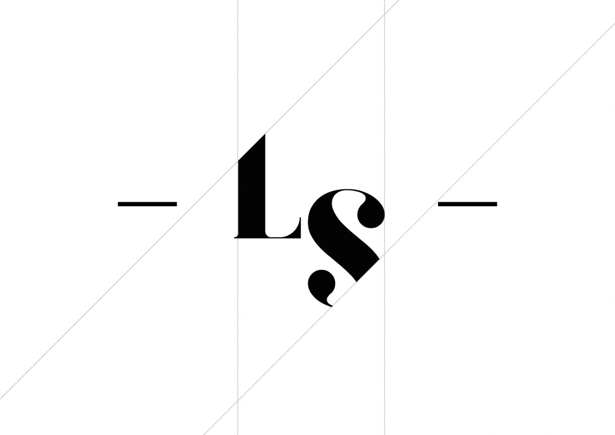 Logotipo simplificado para Laura Stil Lleida. Logotip simplificat per a Laura Stil Lleida.