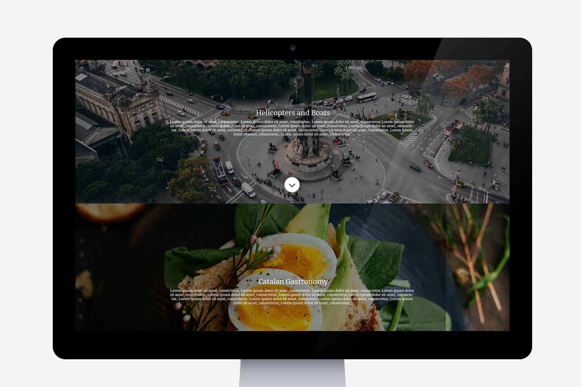 Diseño web para la empresa de viajes munditravel Barcelona. Disseny web per a l'empresa munditravel Barcelona.